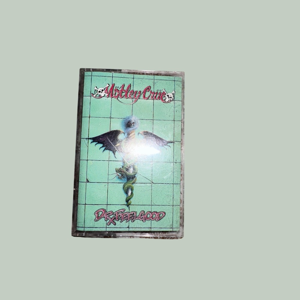 Motley Crue Dr Feelgood Cassette Tape 1989 Heavy Metal 60829-4 Columbia House
